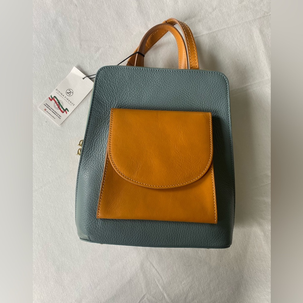Divina Firenze Leather Convertible Bag